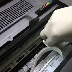 Εσωτερικός καθαρισμός κεφαλής εκτυπωτή